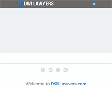 Tablet Screenshot of dwilawyers.com